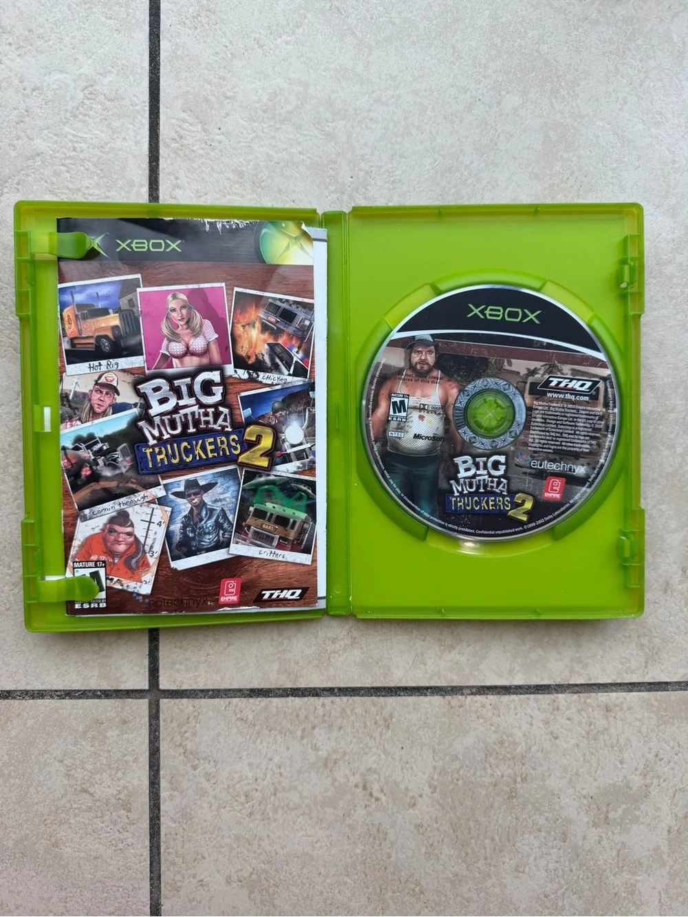 THQ Big Mutha Truckers 2 | CIB w/ Manual | Xbox | M | NTSC-U/C | 2005 | Working